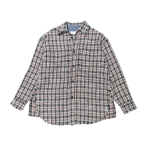 Faith Connexion Oversized tweed flannel